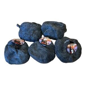 Lot Of 5 Skeins Katia Promesa Yarn Gray 59% Mohair 50 Gr Each Soft